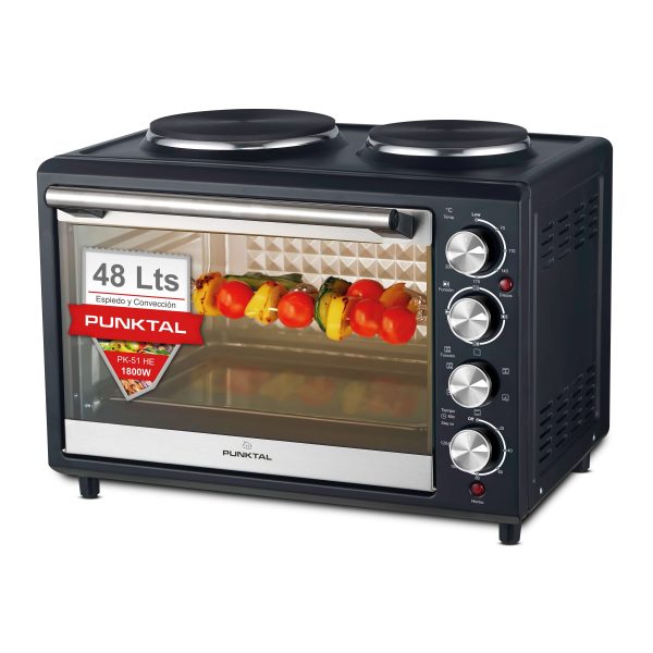 HORNO ELECTRICO PUNKTAL 48L 2 H. PK-51HE