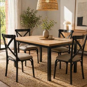 COMEDOR KARINA 4 SILLAS