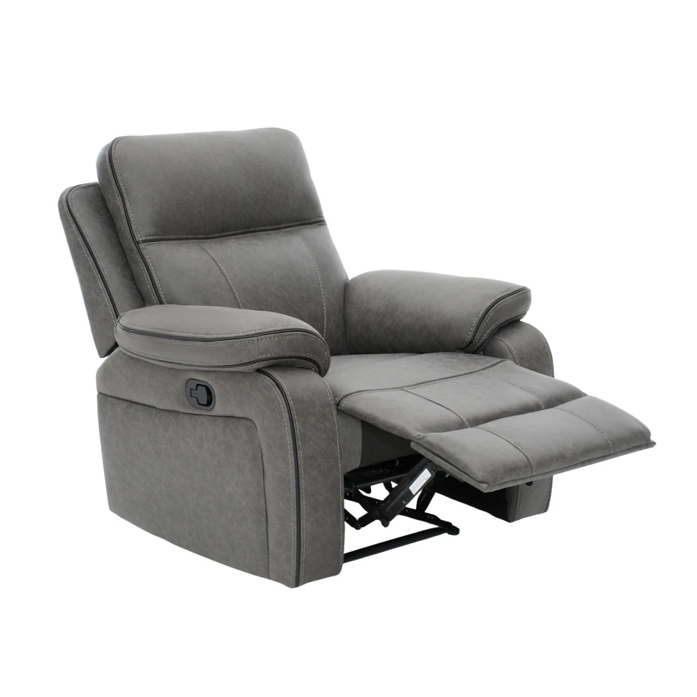 POLTRONA APOLO RECLINABLE GRIS - Imagen 2