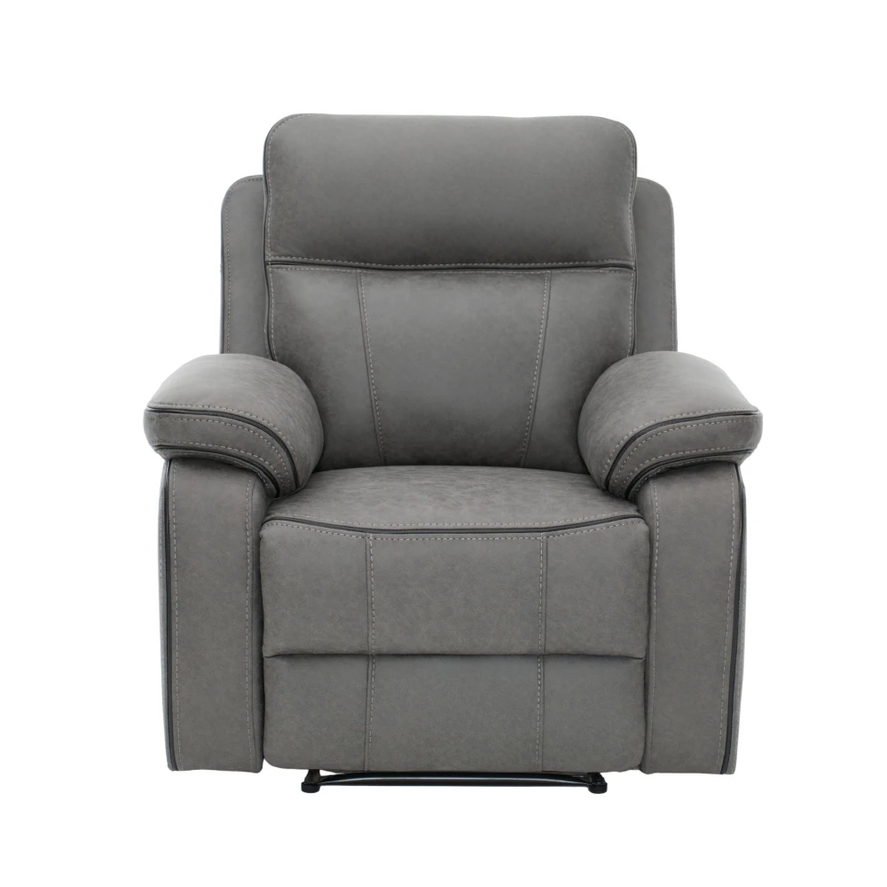 POLTRONA APOLO RECLINABLE GRIS - Imagen 3