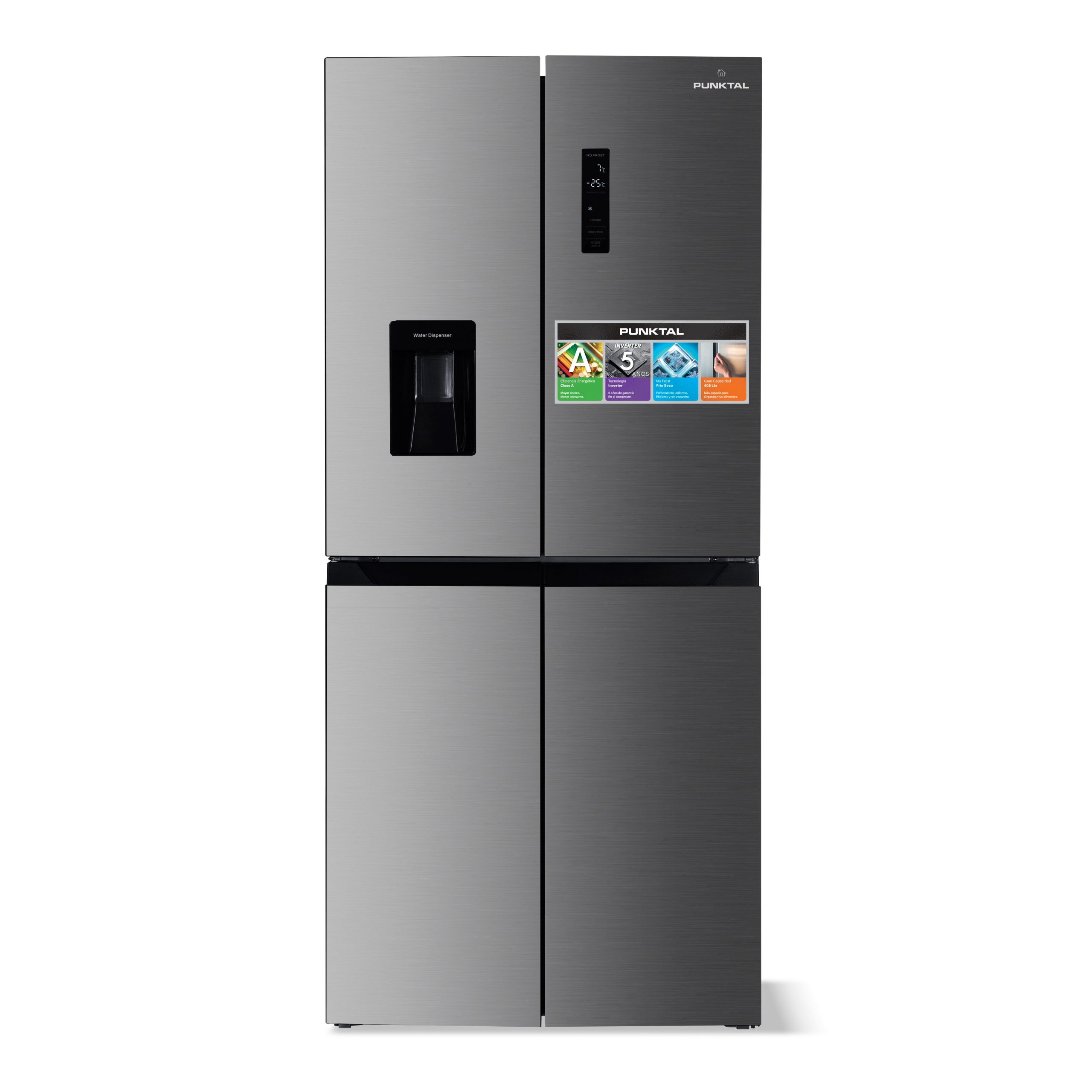 HELADERA PUNKTAL F.SECO PK-530 INVERTER