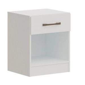 MESA DE LUZ 1 CAJ. BLANCO