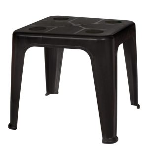MESA AUXILIAR P/VASOS MOR NEGRA
