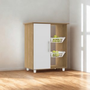ARMARIO MICROONDAS 1 PUERTA + CANASTO